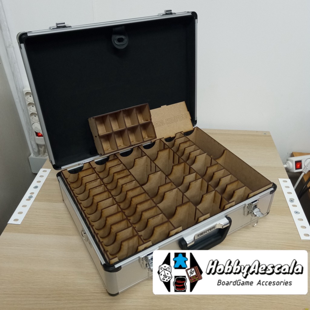 Caja maleta de madera para almacenamiento masivo LCG/TCG tipo 1