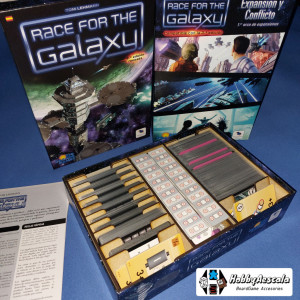 Inserto para “Race for the Galaxy” + “Expansión y Conflicto”